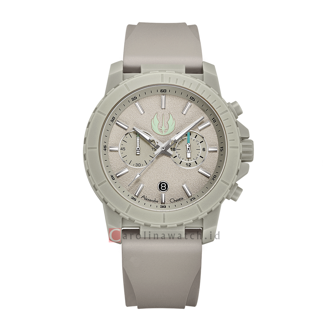 Jam Tangan Alexandre Christie X Star Wars AC6141MCRLS1 Padawan Series Men Analog Dial Rubber Strap Luke Skywalker Limited Edition