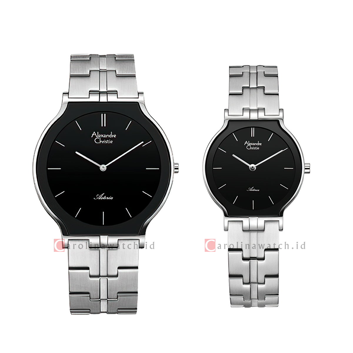 Jam Tangan Couple Alexandre Christie Classic Steel AC 8410 M/LHBSSBA B ...