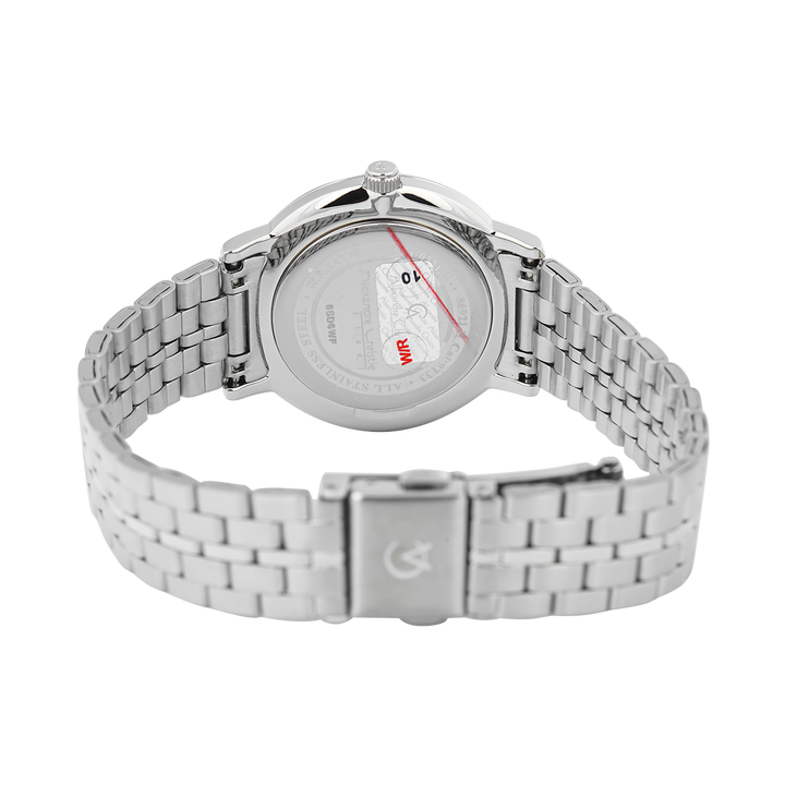 Jam Tangan Alexandre Christie Classic Slim AC 8692 LHBSSSLRG Women Silver Dial Stainless Steel Strap