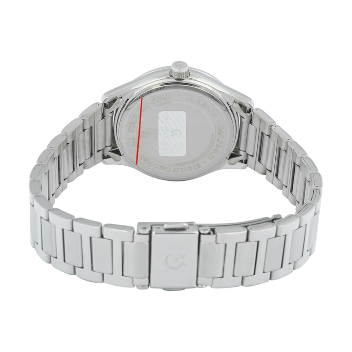 Jam Tangan Alexandre Christie Passion AC 8701 LDBSSRE Women Red Dial Stainless Steel Strap