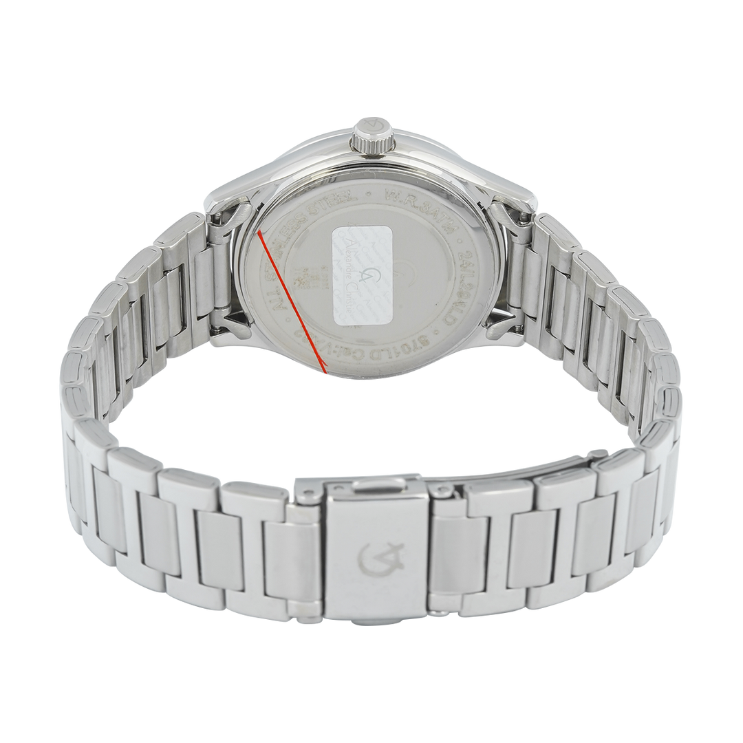 Jam Tangan Alexandre Christie Passion AC 8701 LDBSSSLRG Women Silver Dial Stainless Steel Strap