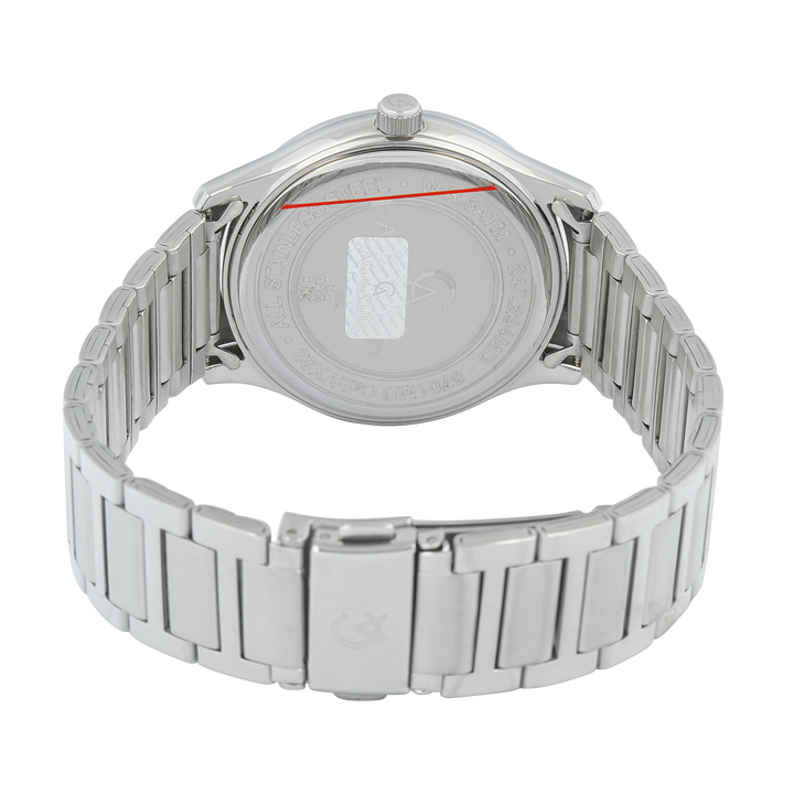 Jam Tangan Alexandre Christie Passion AC 8701 MDBSSSLRG Men Silver Dial Stainless Steel Strap