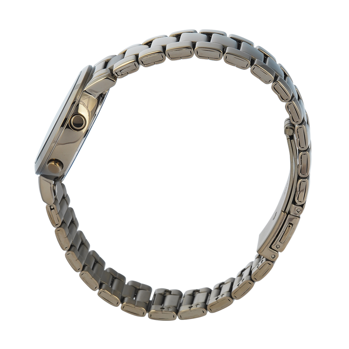 Jam Tangan Alexandre Christie DIGI AC 9497 LHBIGGR Women Digital Dial Grey Stainless Steel Strap