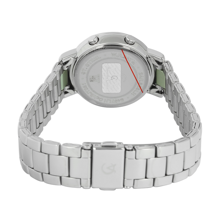 Jam Tangan Alexandre Christie DIGI AC 9497 LHBSSLE Women Digital Dial Stainless Steel Strap