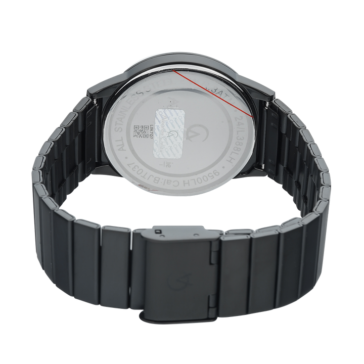 Jam Tangan Alexandre Christie DIGI AC 9500 LHBIPBA Women Digital Dial Black Stainless Steel Strap