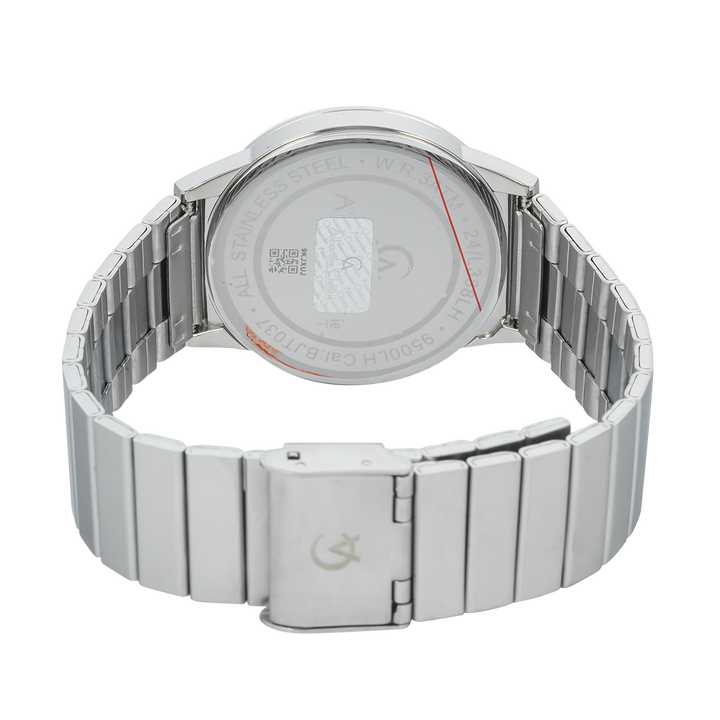Jam Tangan Alexandre Christie DIGI AC 9500 LHBSSYLBU Women Digital Dial Stainless Steel Strap