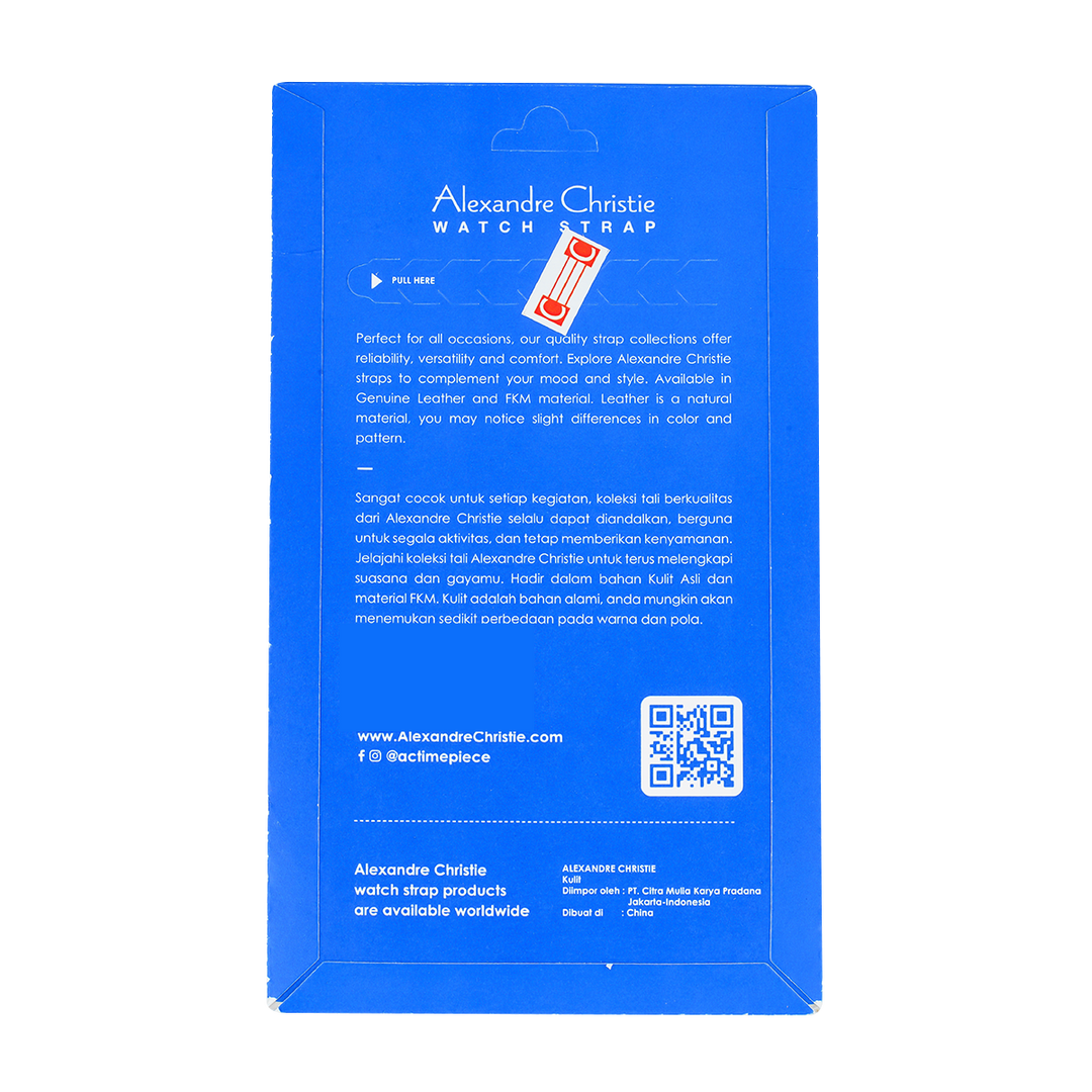 Strap Tali Jam Tangan Alexandre Christie ACR24IPBA