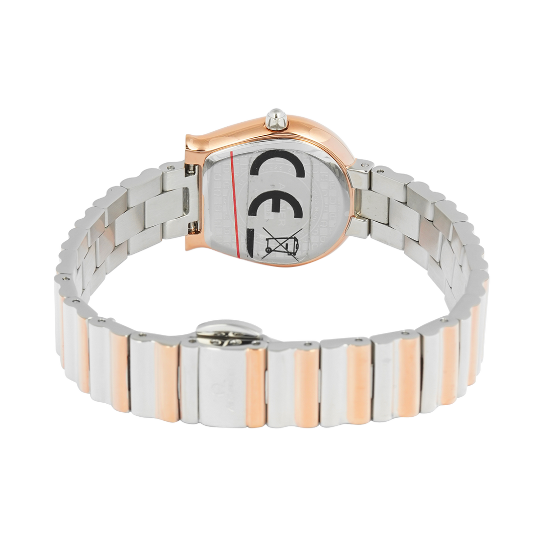 Jam Tangan AIGNER AGW.287002 Women Silver Dial Dual Tone Stainless Steel Strap