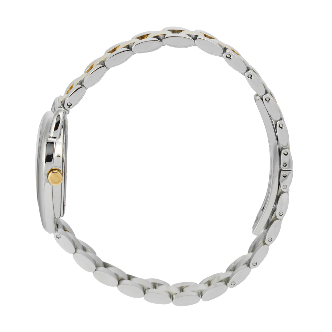 Jam Tangan AIGNER AGW.296005.C Women Silver Dial Dual Tone Stainless Steel Strap