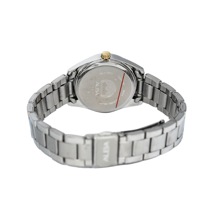 Jam Tangan ALBA AH7A23X1 Women Silver Dial Stainless Steel Strap