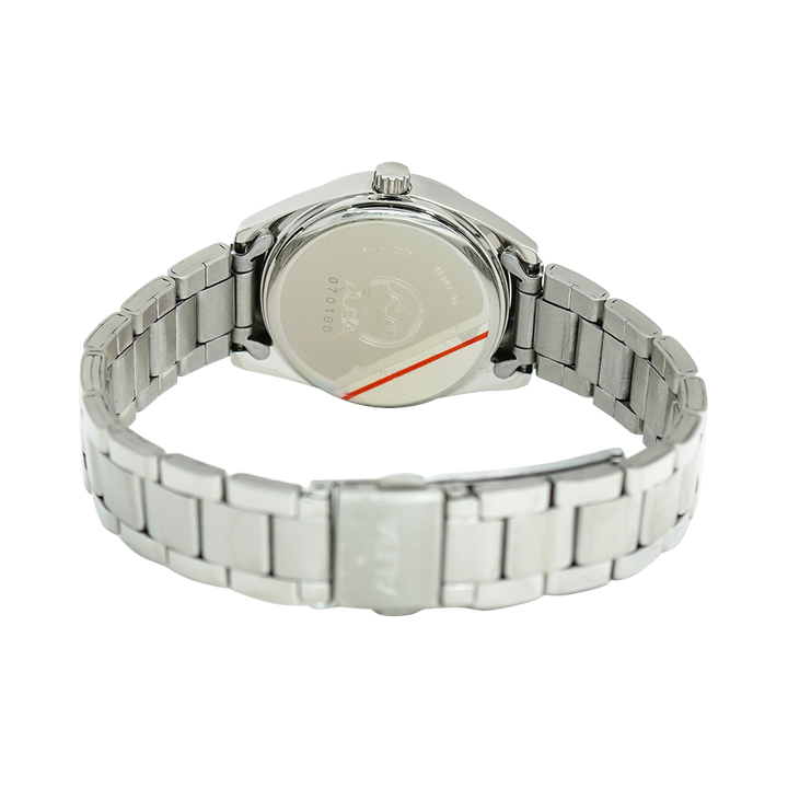 Jam Tangan ALBA AH7A27X1 Women White Dial Stainless Steel Strap