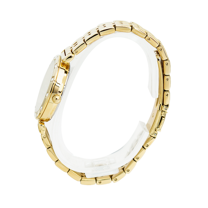 Jam Tangan ALBA AH7AA4X1 Women Light Champagne Dial Gold Stainless Steel Strap