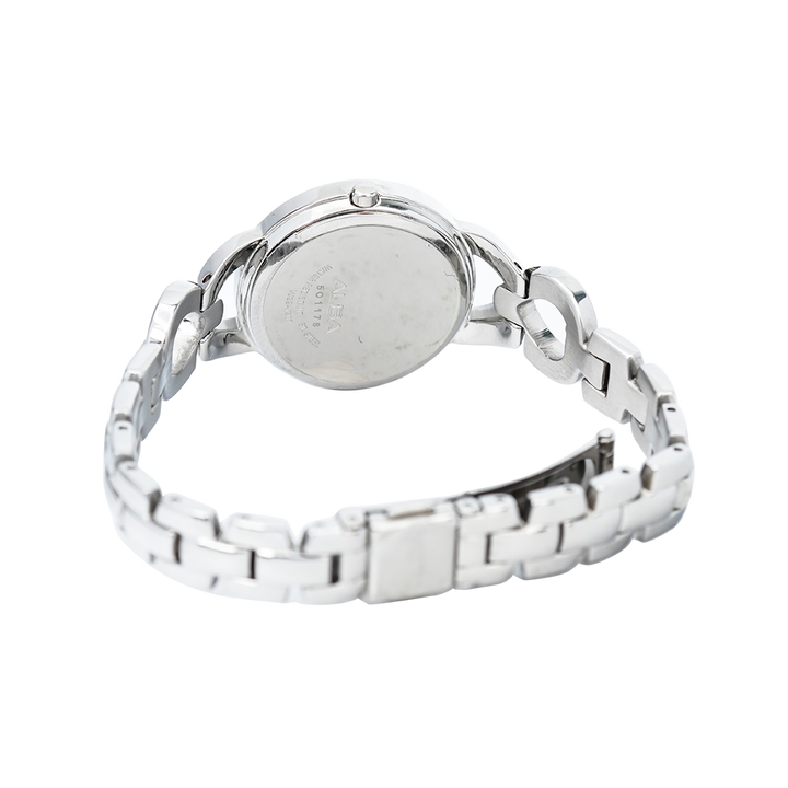 Jam Tangan ALBA AH7H01X1 Women Silver Dial Stainless Steel Stainless Steel Strap