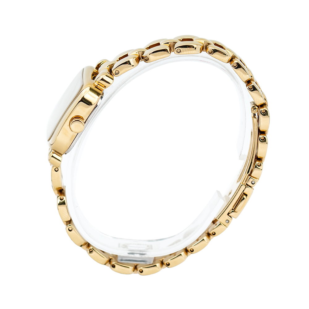 Jam Tangan ALBA Fashion AH7J98X1 Women Light Champagne Dial Gold Stainless Steel Strap