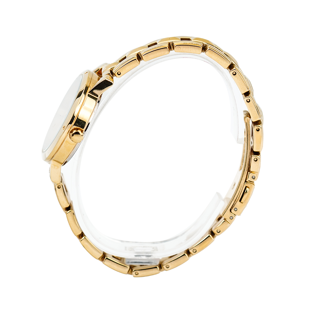 Jam Tangan ALBA AH7P48X1 Women Silver Dial Gold Stainless Steel Strap