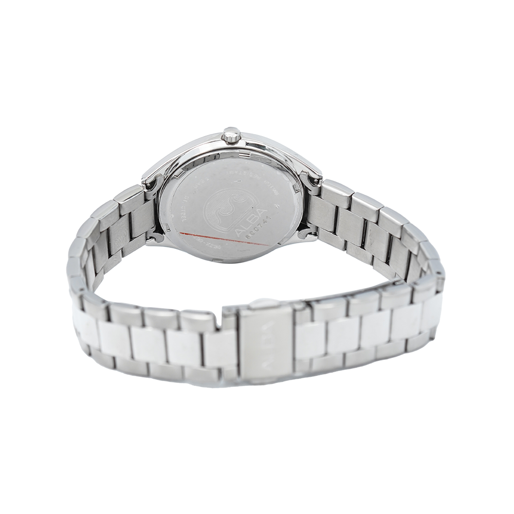 Jam Tangan ALBA AH7Q11X1 Women Silver Dial Stainless Steel Strap