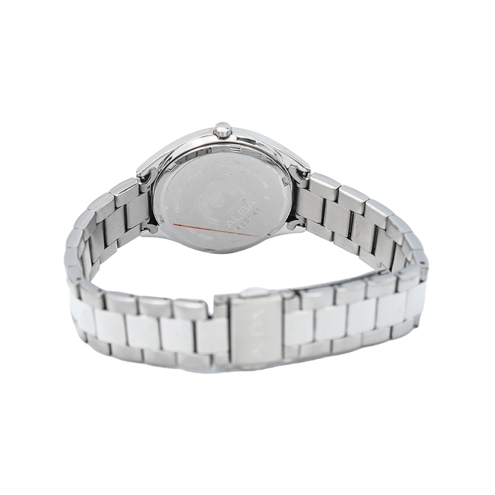 Jam Tangan ALBA AH7Q11X1 Women Silver Dial Stainless Steel Strap