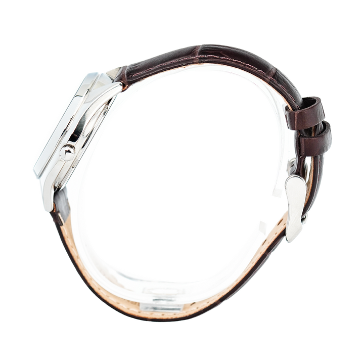 Jam Tangan ALBA AH7Q13X1 Women Black Dial Brown Leather Strap