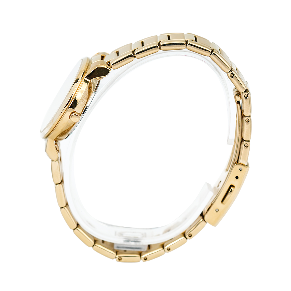 Jam Tangan ALBA Prestige AH7R48X1 Women Gold Dial Gold Stainless Steel Strap