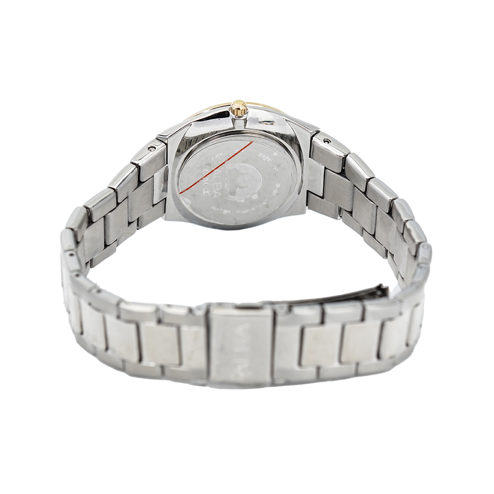 Jam Tangan ALBA Fashion AH7S24X1 Women Silver Dial Stainless Steel Strap
