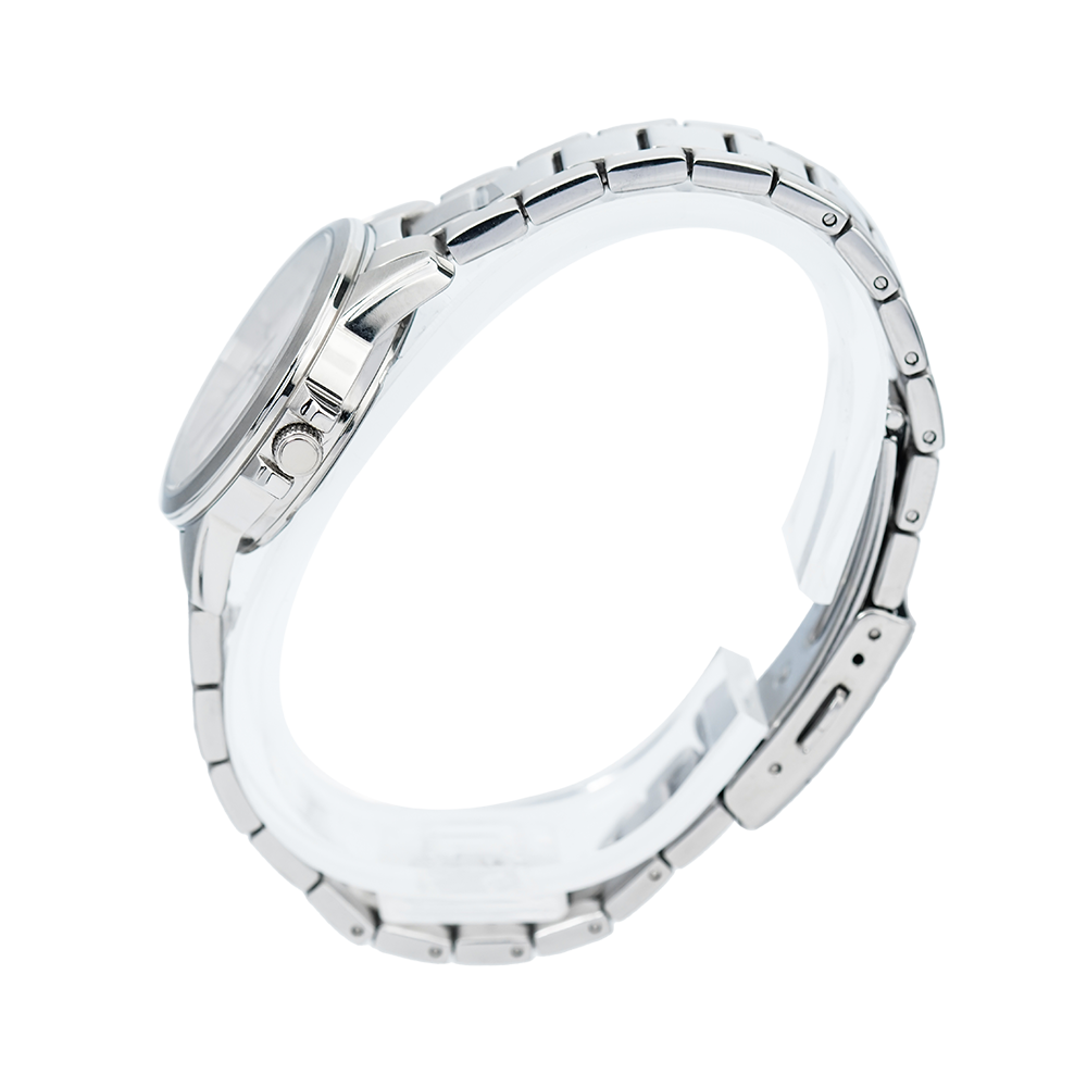 Jam Tangan ALBA AH7S47X1 Women Silver White Dial Stainless Steel Strap