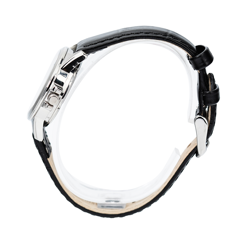 Jam Tangan ALBA Prestige AH7S53X1 Women White Dial Black Leather Strap