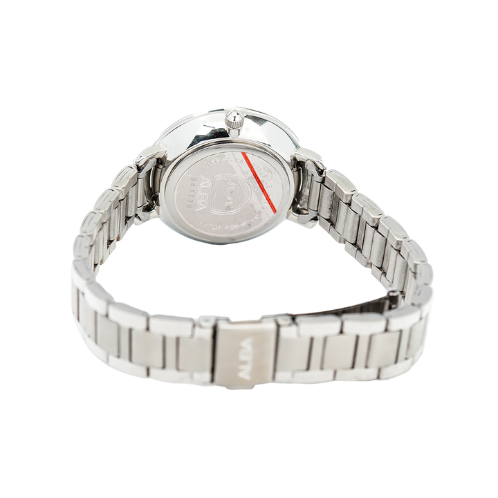 Jam Tangan ALBA Fashion AH7S99X1 Women Silver Dial Stainless Steel Strap