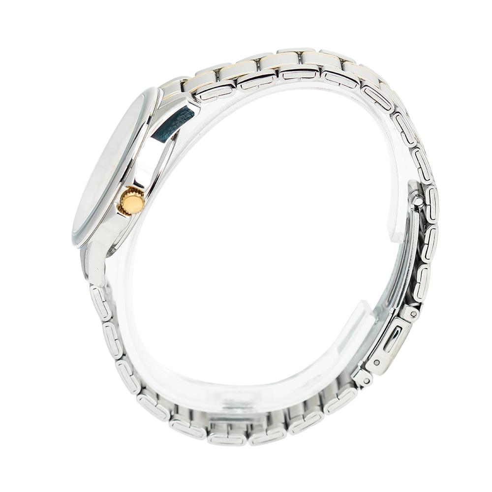 Jam Tangan ALBA Prestige AH7V85X1 Women Silver Dial Dual Tone Stainless Steel Strap