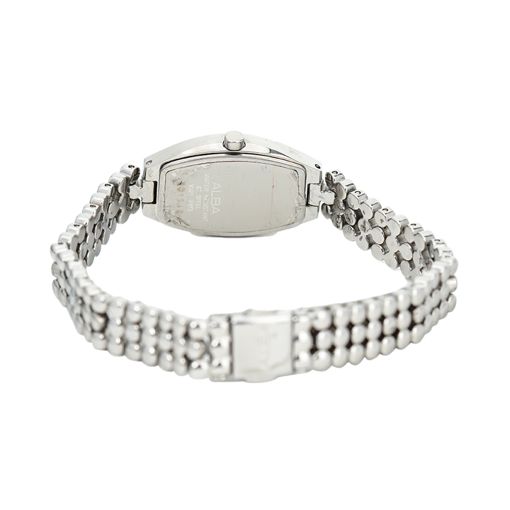 Jam Tangan ALBA AH8259X1 Women Silver Dial Stainless Steel Strap