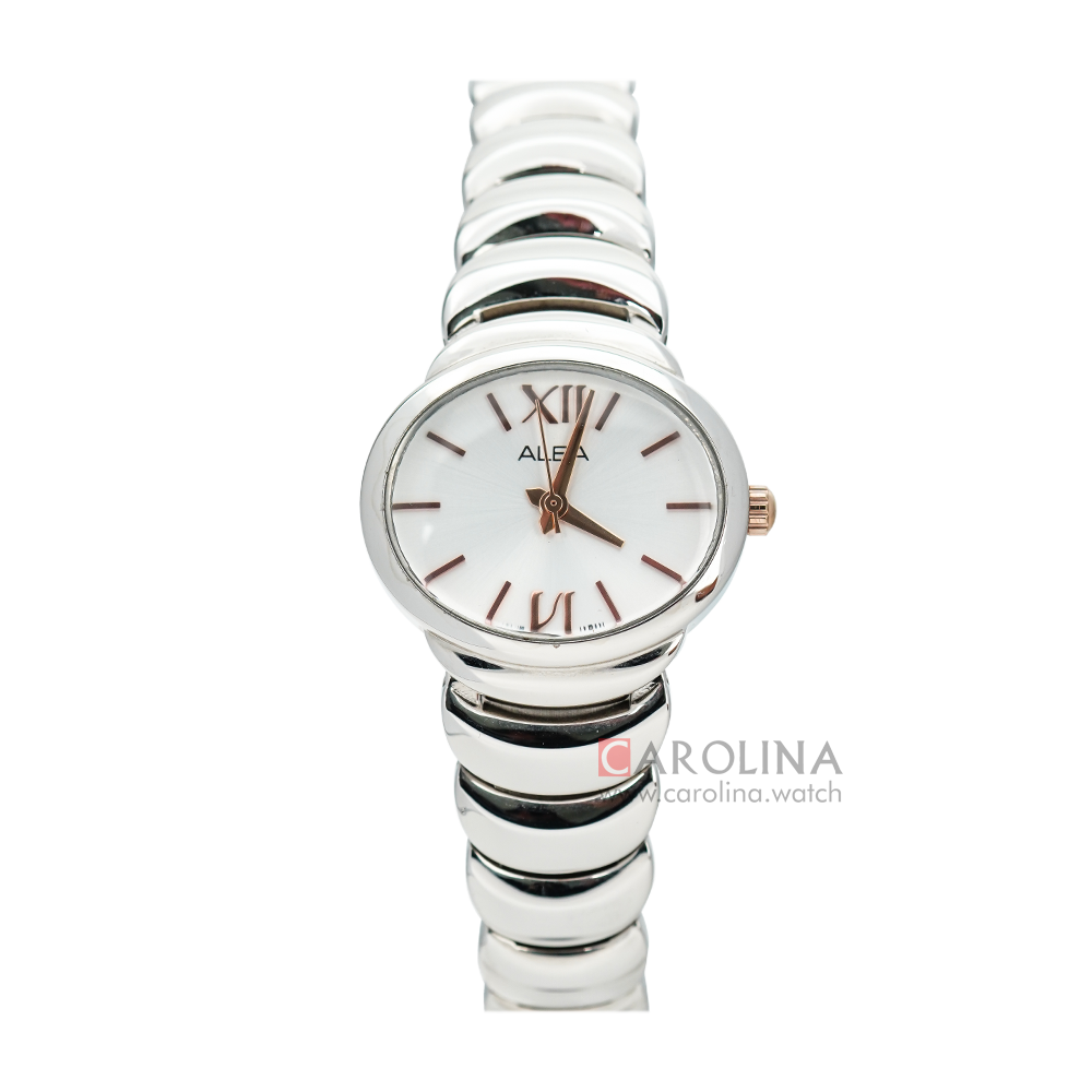 Jam Tangan ALBA Fashion AH8319X1 Women Silver Dial Stainless Steel Strap