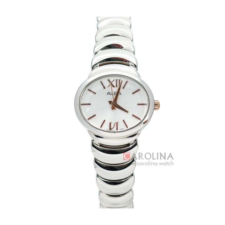 Jam Tangan ALBA Fashion AH8319X1 Women Silver Dial Stainless Steel Strap