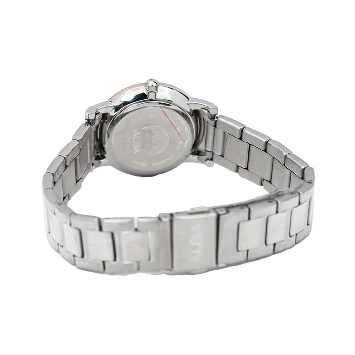 Jam Tangan ALBA Prestige AH8414X1 Women Silver Dial Stainless Steel Strap