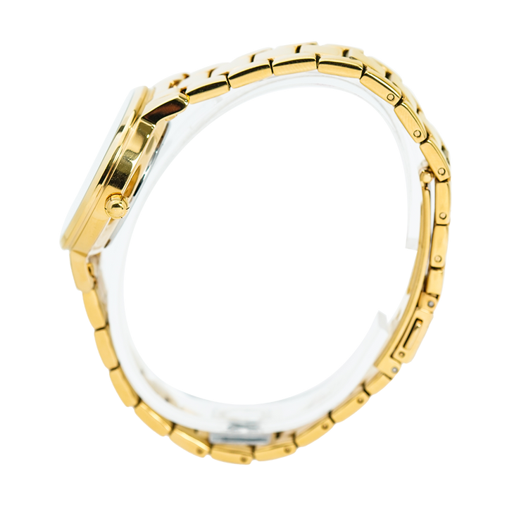 Jam Tangan ALBA Fashion AH8592X1 Women Gold Dial Gold Stainless Steel Strap