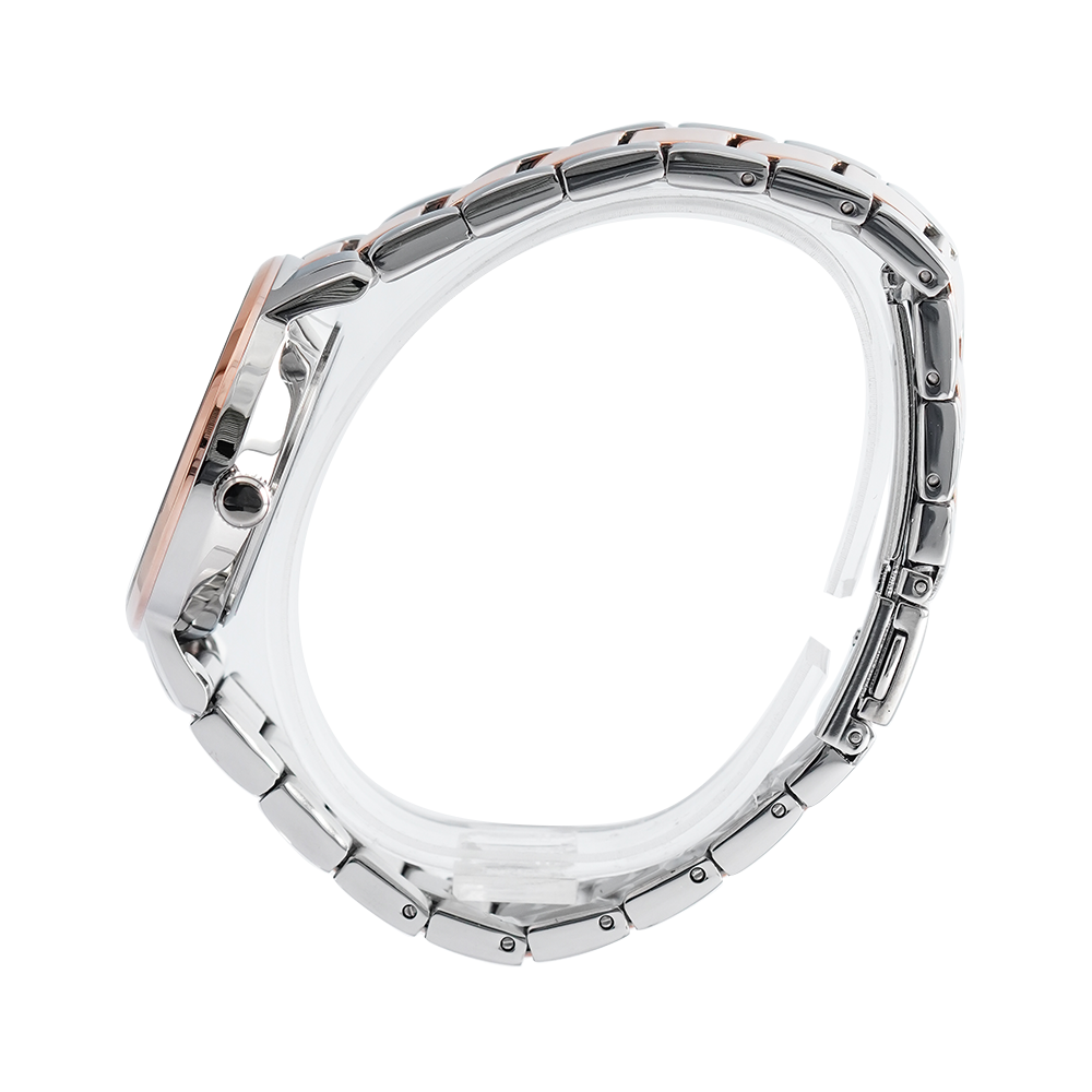 Jam Tangan ALBA AH8912X1 Women Silver Dial Dual Tone Stainless Steel Strap