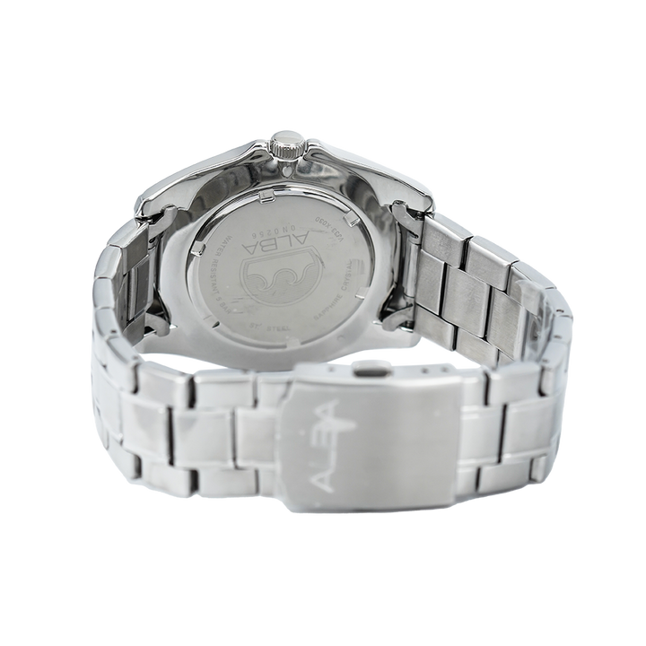 Jam Tangan ALBA Prestige AJ6103X1 Men Silver Dial Stainless Steel Strap