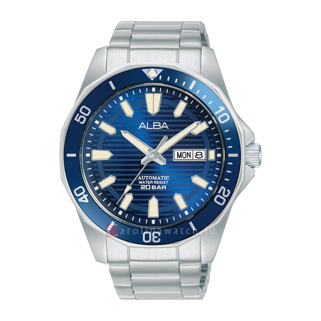 Alba Divers Aqua Gear Watch Jam Tangan ALBA Mechanical AL4453X1