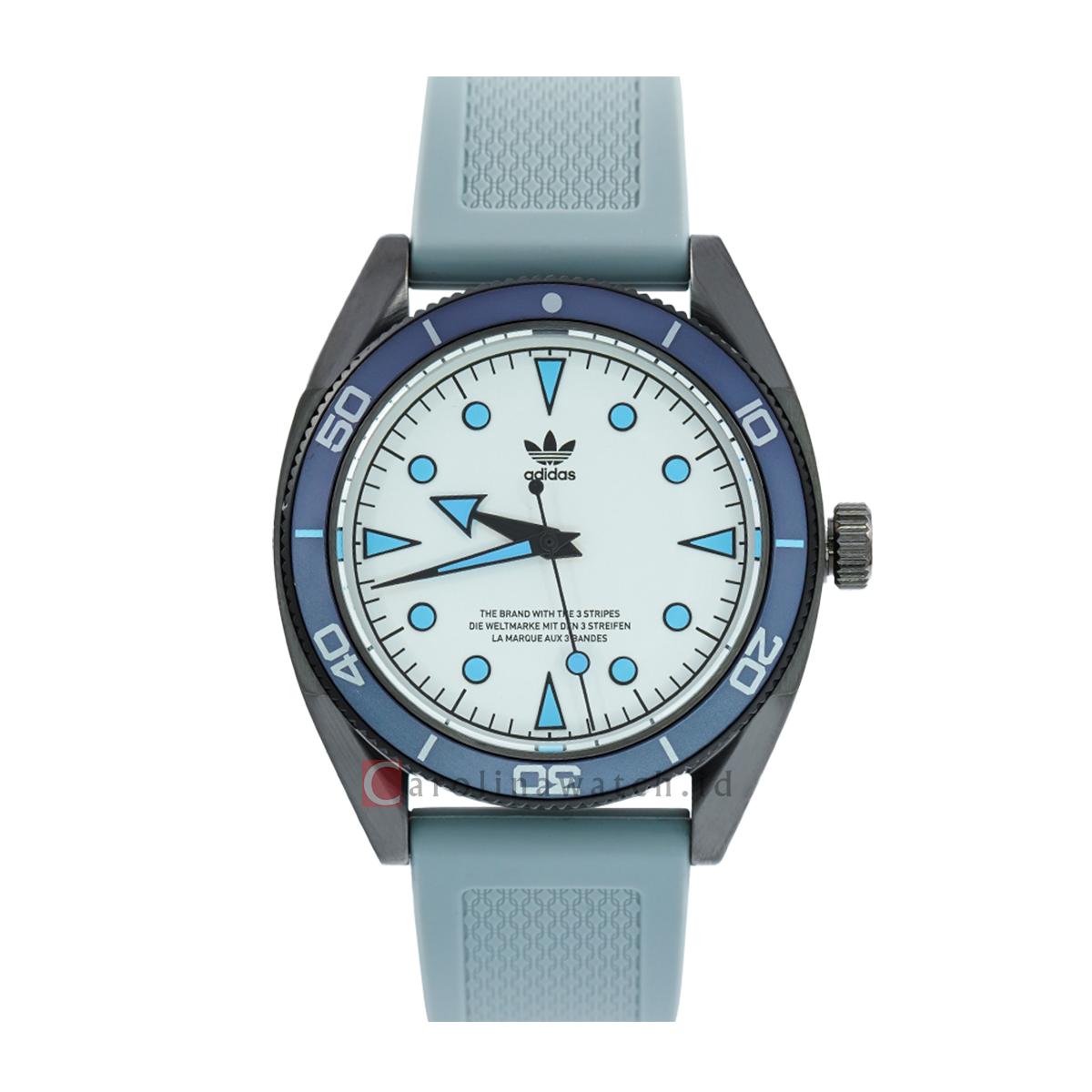 Jam Tangan Adidas AOFH22003 Men Iceberg Blue Dial Iceberg Blue Rubber Jam tangan adidas aofh22003 men iceberg blue dial iceberg blue rubber