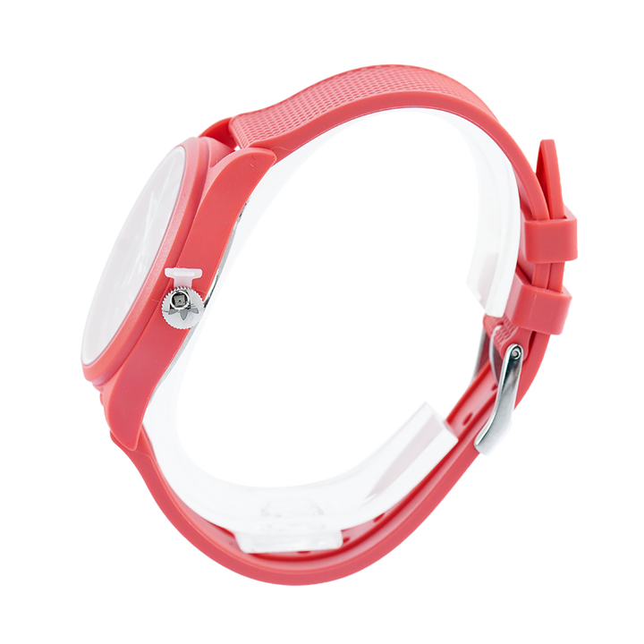Jam Tangan ADIDAS AOST22046 Unisex Red Dial Pink Rubber Strap