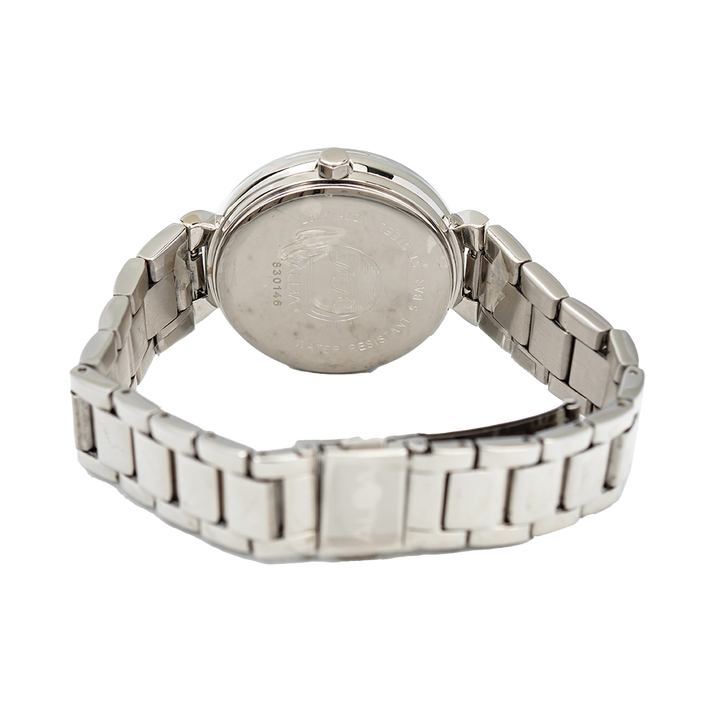 Jam Tangan ALBA Fashion AP6537X1 Women Silver Pattern Dial Stainless Steel Strap