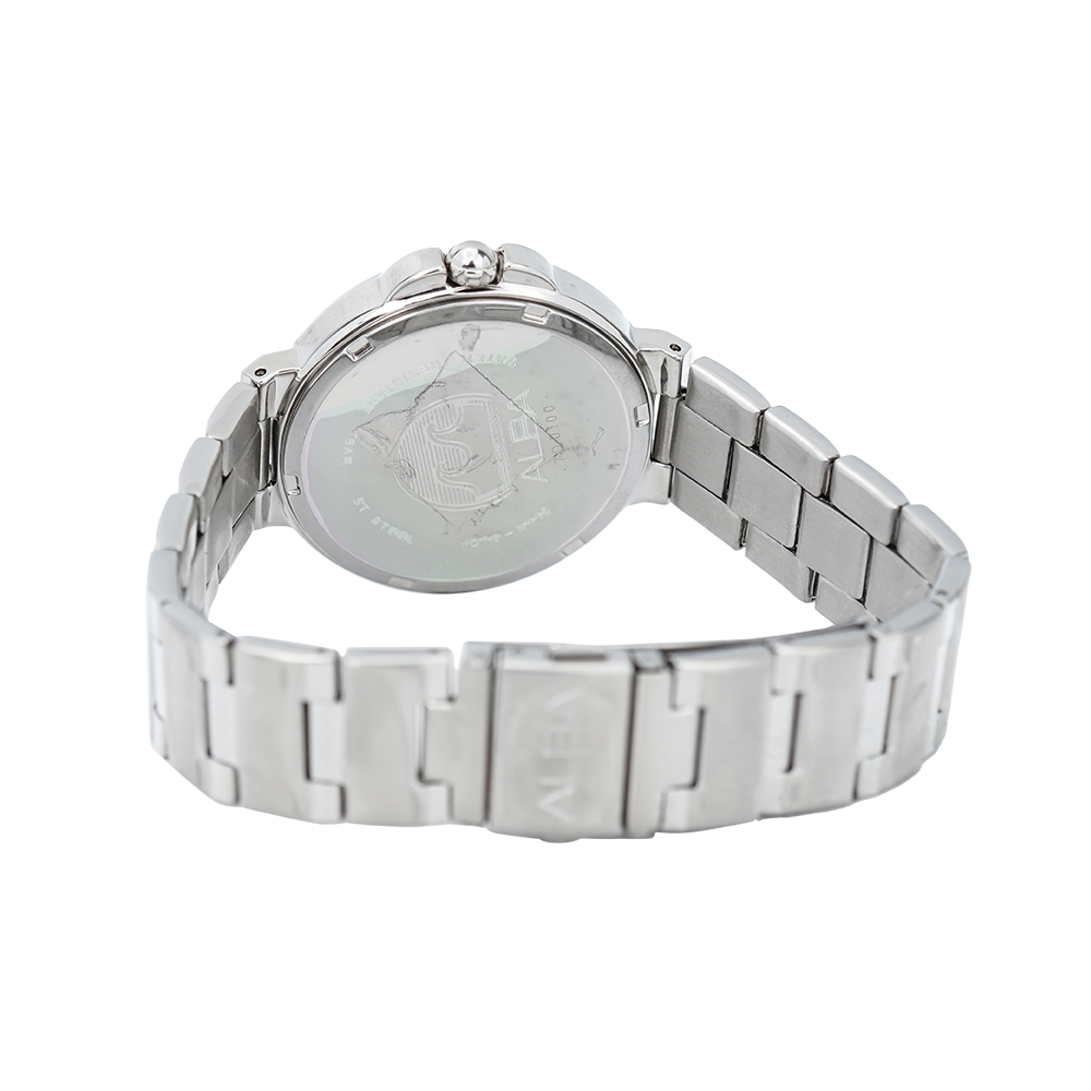 Jam Tangan ALBA AP6571X1 Women Silver Dial Stainless Steel Strap