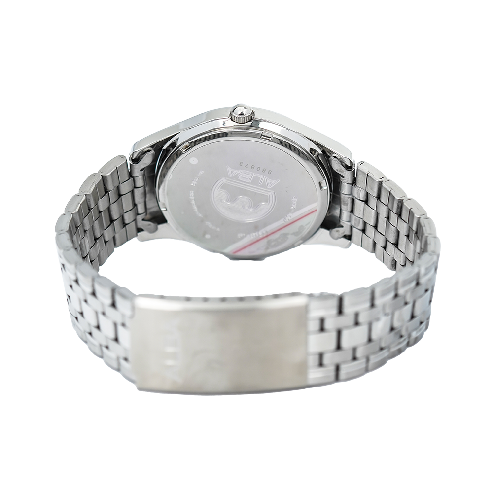 Jam Tangan Alba Prestige ARSY17X1 Men White Dial Stainless Steel Strap