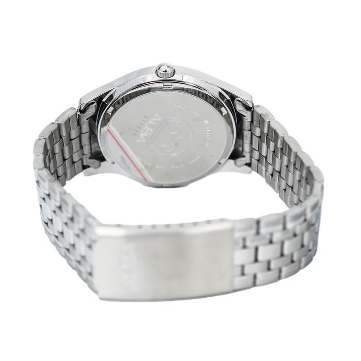 Jam Tangan ALBA Prestige ARSY19X1 Men Black Dial Stainless Steel Strap