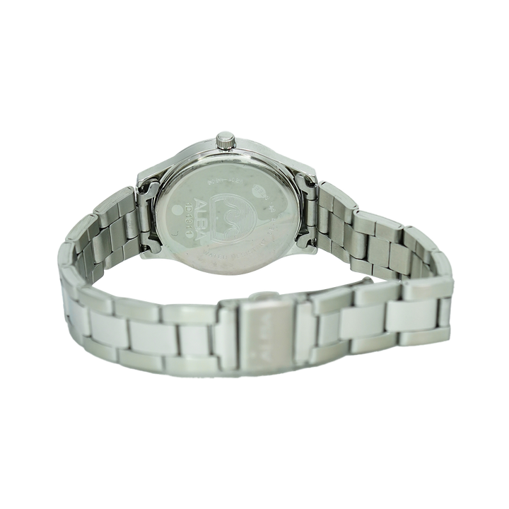 Jam Tangan Alba Prestige ARSZ17X1 Women Blue Dial Stainless Steel Strap