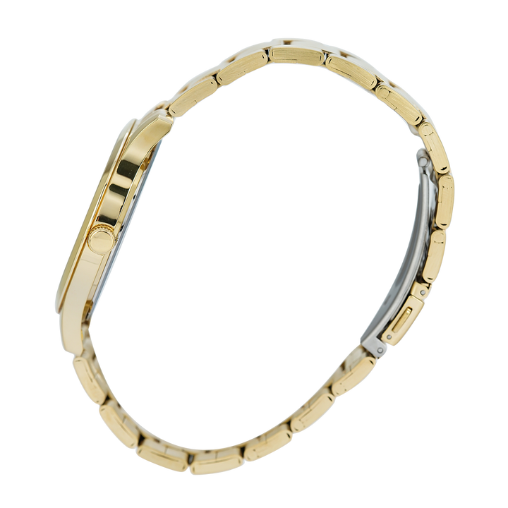 Jam Tangan ALBA Prestige ARX008X1 Men Gold Dial Gold Stainless Steel Strap