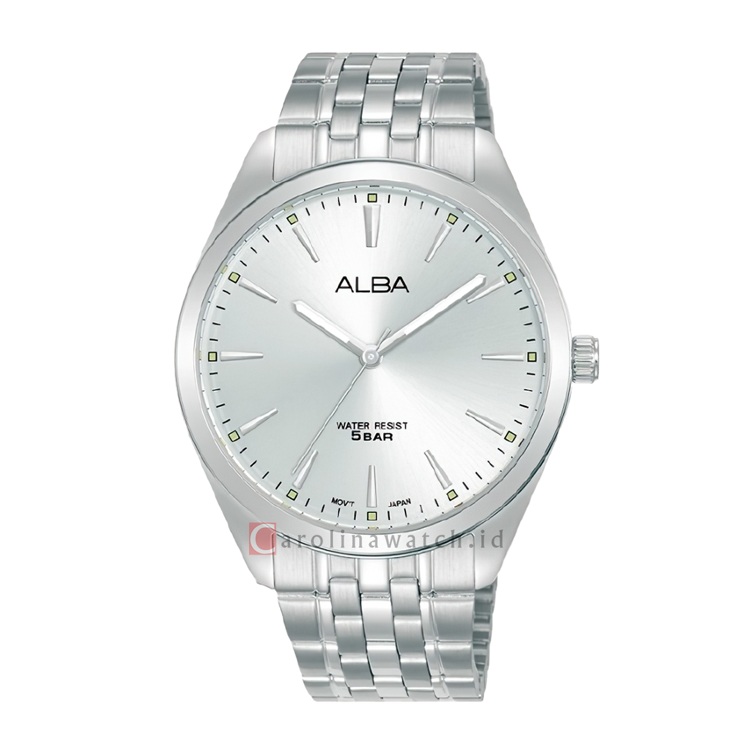 Jam Tangan ALBA ARX107X1 Men Silver Dial Stainless Steel Strap