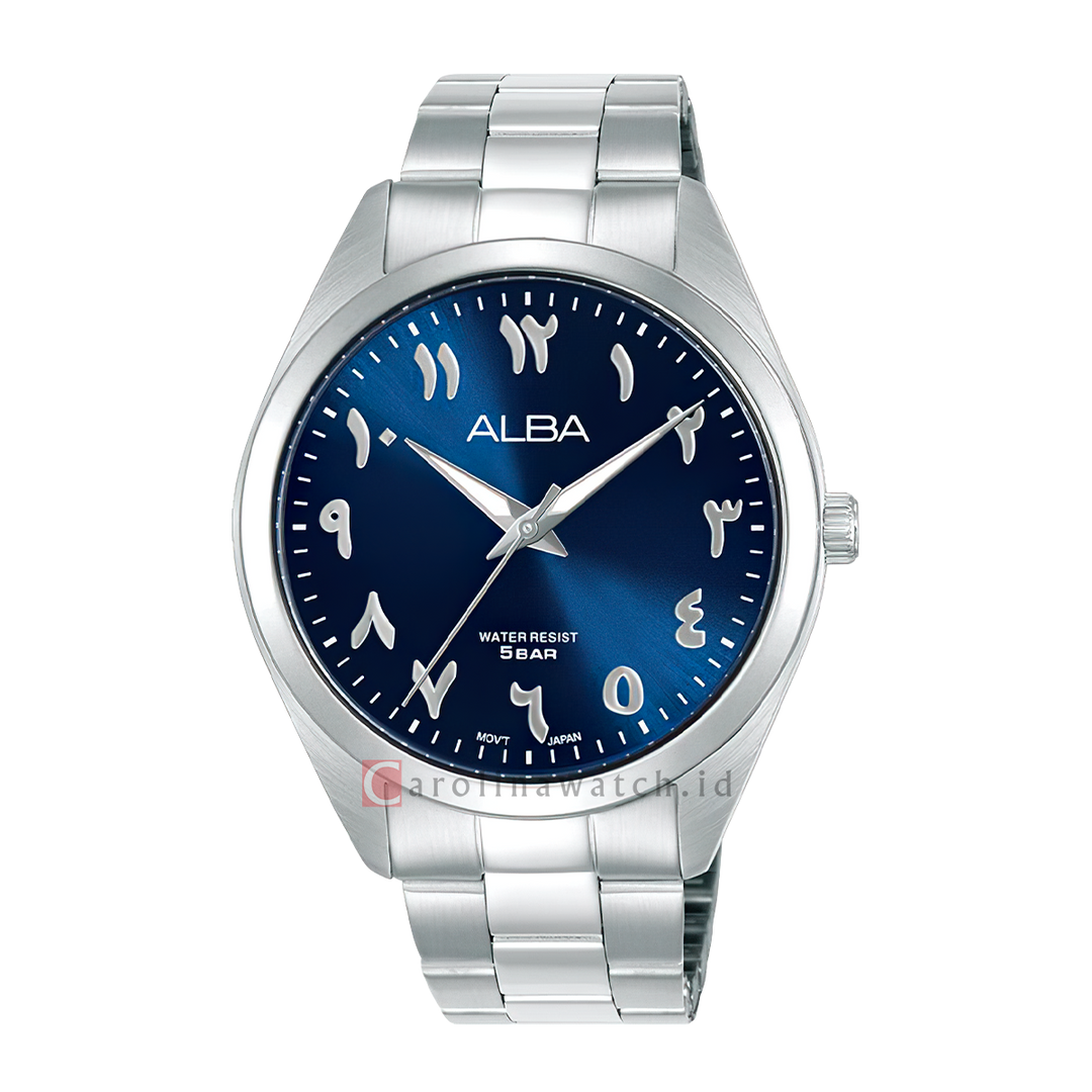 Jam Tangan ALBA ARX159X1 Men Blue Dial Stainless Steel Strap