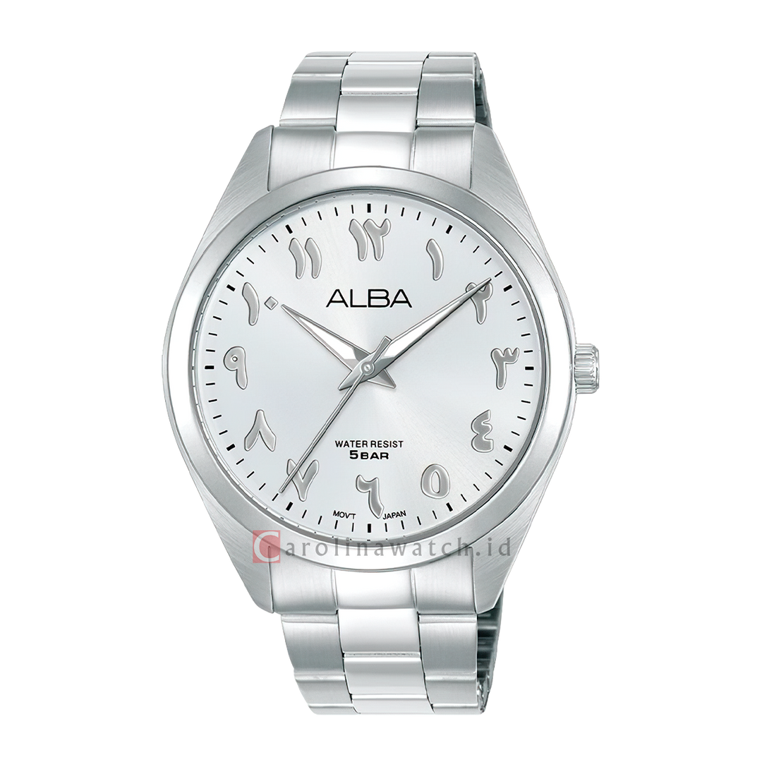 Jam Tangan ALBA ARX163X1 Men Silver Dial Stainless Steel Strap