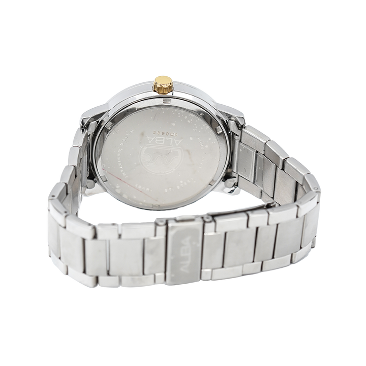 Jam Tangan ALBA Prestige AS9525X1 Men Silver Dial Stainless Steel Strap