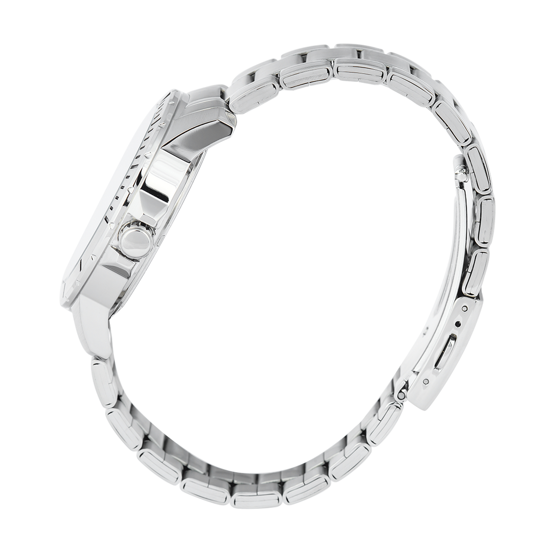 Jam Tangan ALBA Active AS9R99X1 Men Silver Dial Stainless Steel Strap