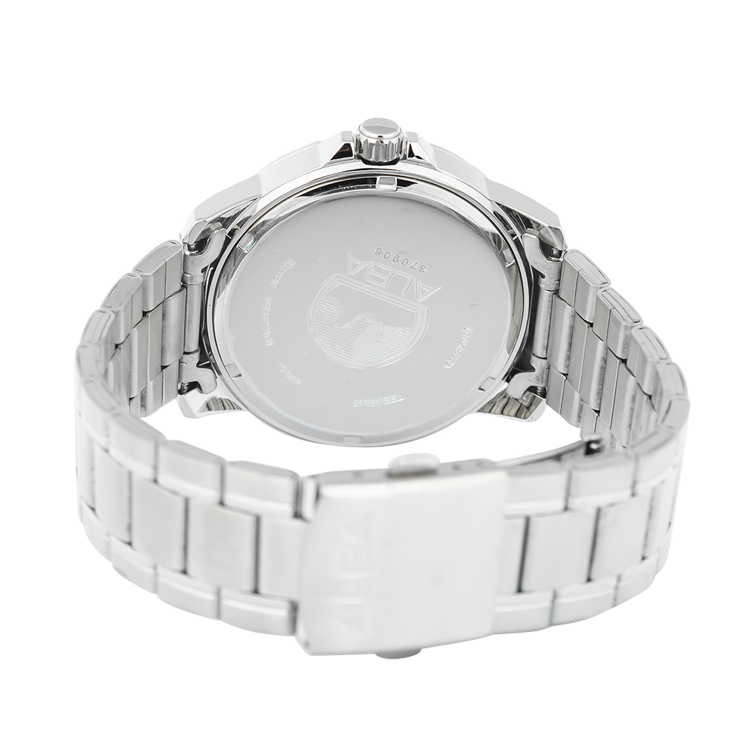 Jam Tangan ALBA Active AS9R99X1 Men Silver Dial Stainless Steel Strap
